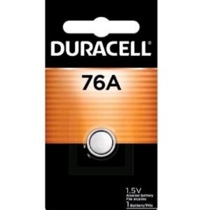 Lot of 12 (2 Boxes) Duracell 76A 1.5V Alkaline Battery